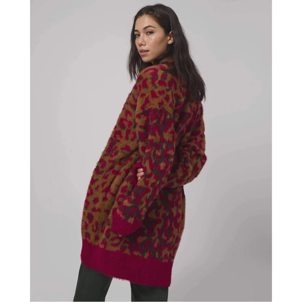 HUF Leopard Knit Duster - Picture 4 of 9